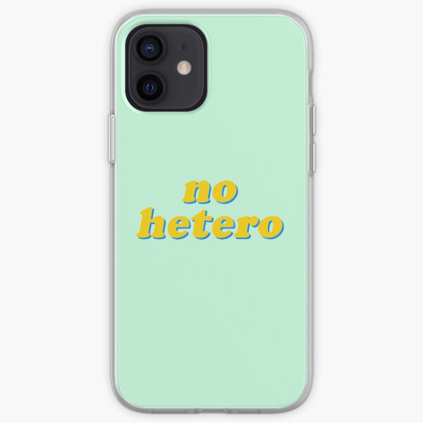 no hetero iPhone Soft Case