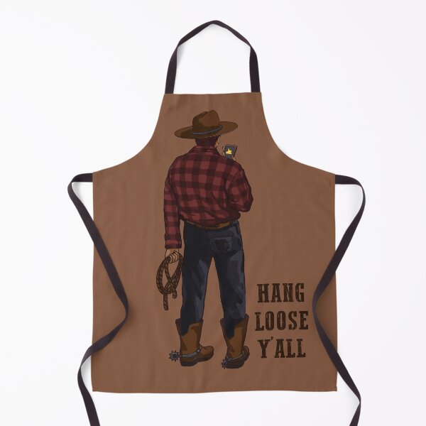 Item preview, Hang Loose Y’all Cowboy designed and sold by CleverILY.