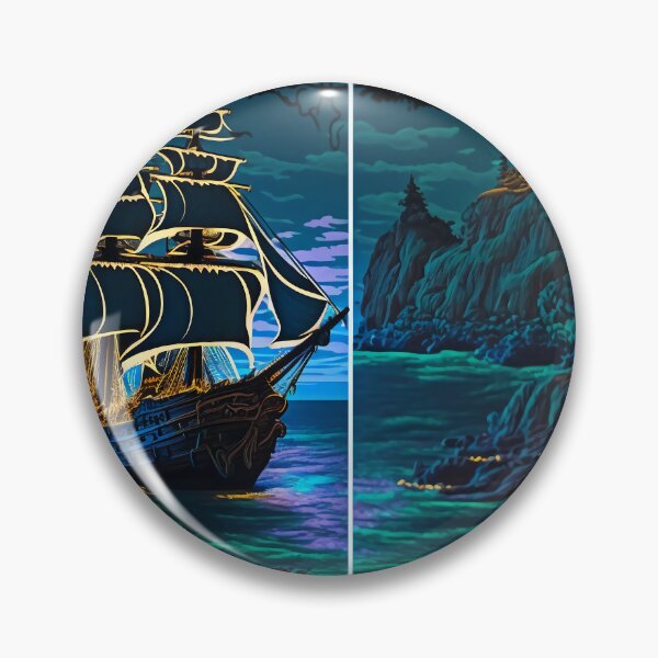 Item preview, Brightly Lit Ship up ship designed and sold by Chillshayed.