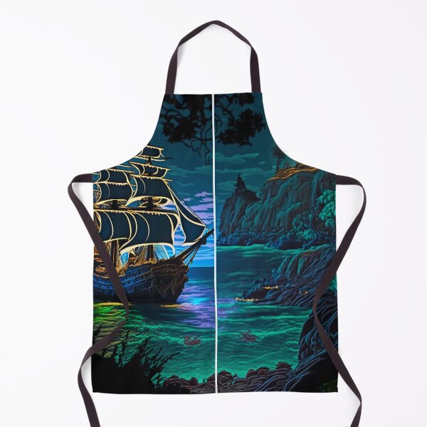 Item preview, Brightly Lit Ship up ship designed and sold by Chillshayed.