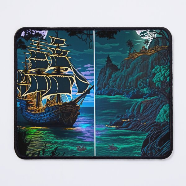 Item preview, Brightly Lit Ship up ship designed and sold by Chillshayed.