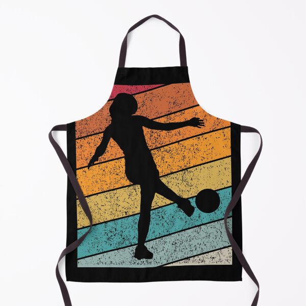 Item preview, Female Soccer Football Outdoor Sports Retro Sunset Design designed and sold by up4tee.