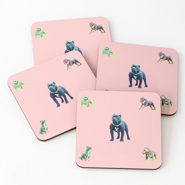 Item preview, Pitbull Mix Pattern and Sticker pack - Pink  designed and sold by Dude  Stuff.