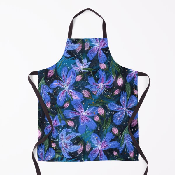 Item preview, Blue and Pink Cool Toned Stargazer Lilies designed and sold by MoonlightMoth.