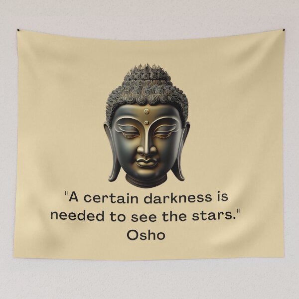 Item preview, Osho - A certain darkness is needed to see the stars designed and sold by RetComly.