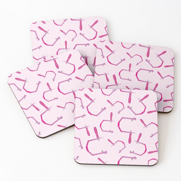 Item preview, Jewelry maker saw frame pattern bright pink metalsmith tools designed and sold by MetalicBabe.
