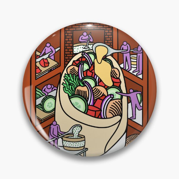 Item preview, Shawarma Factory designed and sold by MiXTPAiNTS.