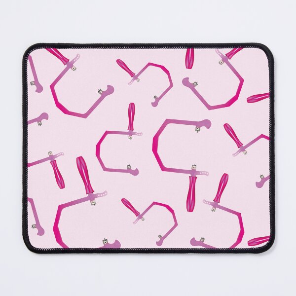 Item preview, Jewelry maker saw frame pattern bright pink metalsmith tools designed and sold by MetalicBabe.