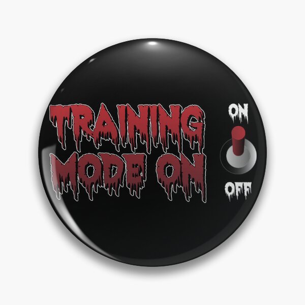 Item preview, Training Mode On Achieve Your Goals designed and sold by K0tK0tu.