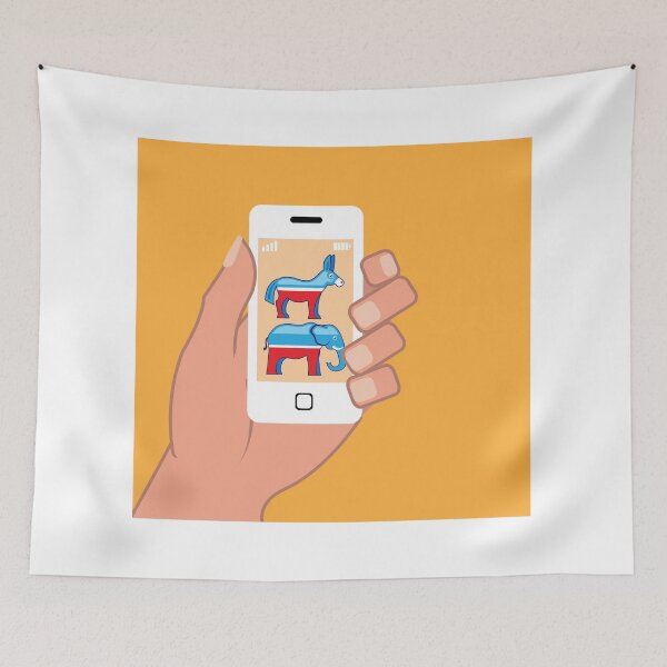 Item preview, Republican Democrat smartphone designed and sold by vectorworks51.