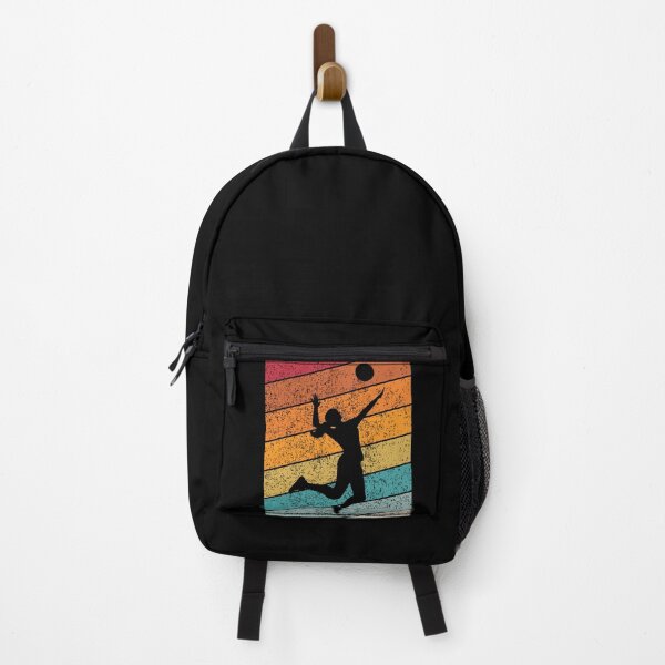 Item preview, Female Volleyball Outdoor Sports Retro Sunset Design designed and sold by up4tee.