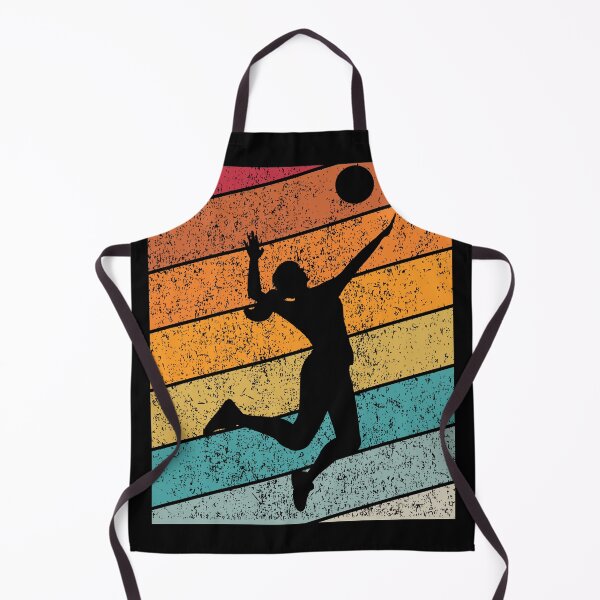 Item preview, Female Volleyball Outdoor Sports Retro Sunset Design designed and sold by up4tee.