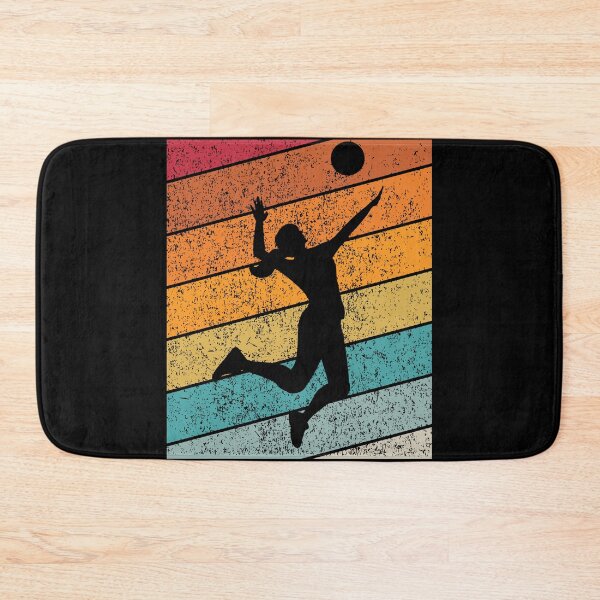 Item preview, Female Volleyball Outdoor Sports Retro Sunset Design designed and sold by up4tee.