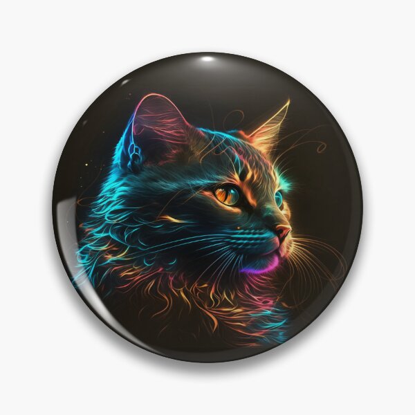 Item preview, Ethereal Glow Cat designed and sold by CosmicBee.