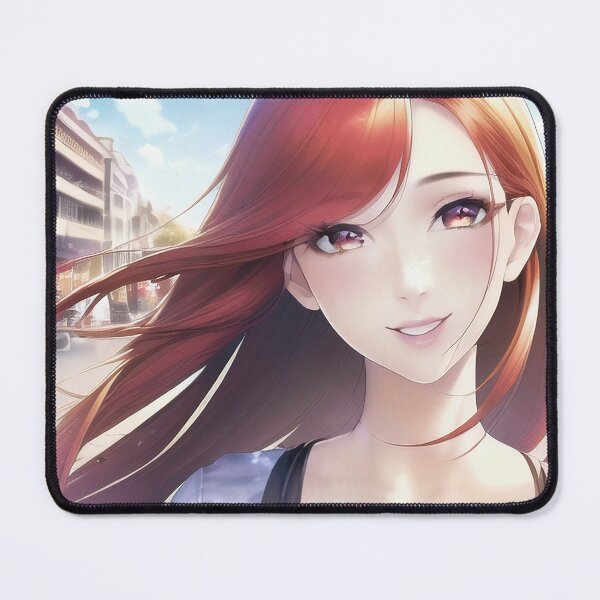 Item preview, Elegant Anime Girl: A Stunning Vertical Decor Piece designed and sold by Santisan.