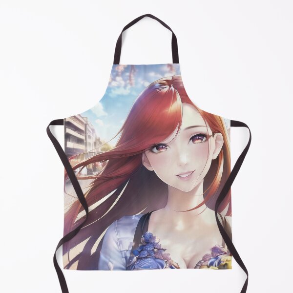 Item preview, Elegant Anime Girl: A Stunning Vertical Decor Piece designed and sold by Santisan.