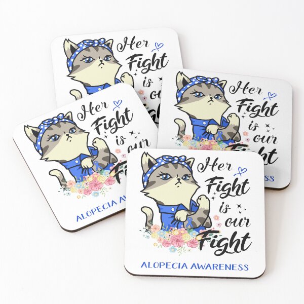Item preview, Alopecia Awareness - Her Fight is our Fight designed and sold by RekaJoJo.
