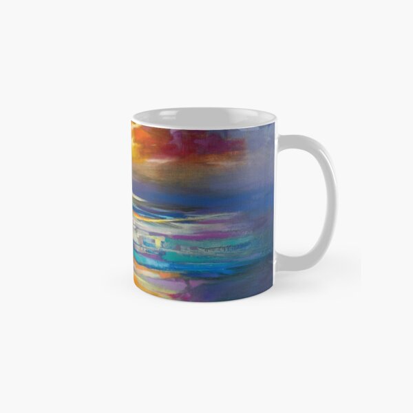 Liquid Cyan Classic Mug