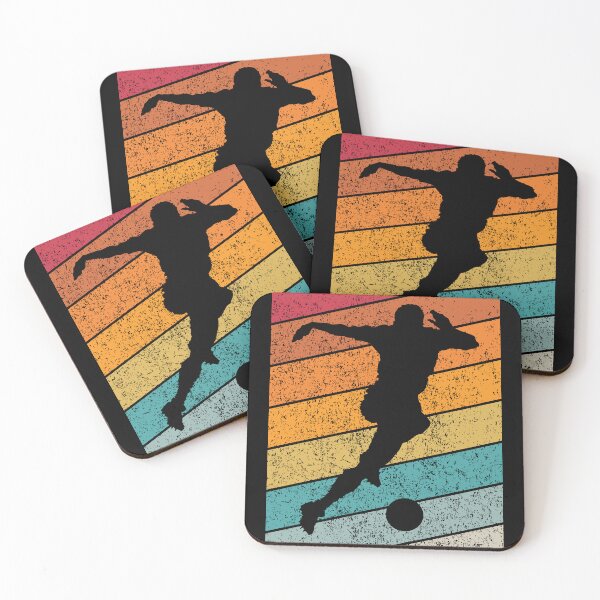 Item preview, Male Soccer Football Outdoor Sports Retro Sunset Design designed and sold by up4tee.