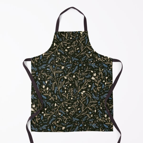 Item preview, Dark Whimsigoth Ditsy Floral designed and sold by MoonlightMoth.