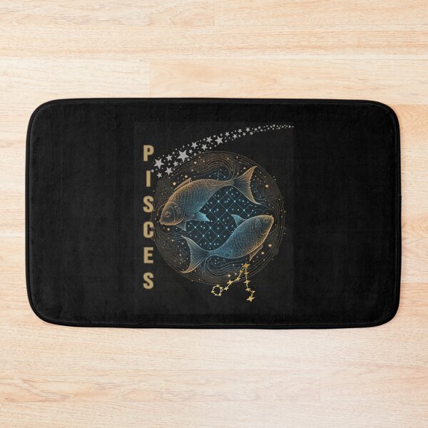 Item preview, Pisces Two Fish - Astrological Sun Sign designed and sold by ColorfulMystic.