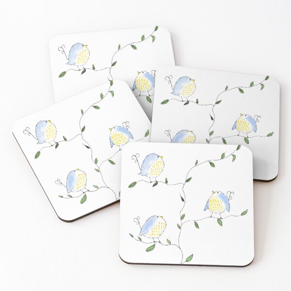 Item preview, Three Little Birds on a Vine designed and sold by stellar-fox-art.