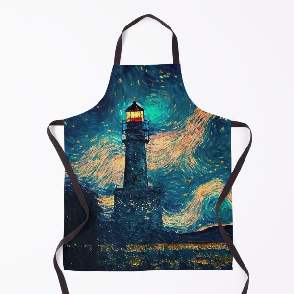 Item preview, The starry lighthouse, Lighthouse painting designed and sold by Christophe Henin.