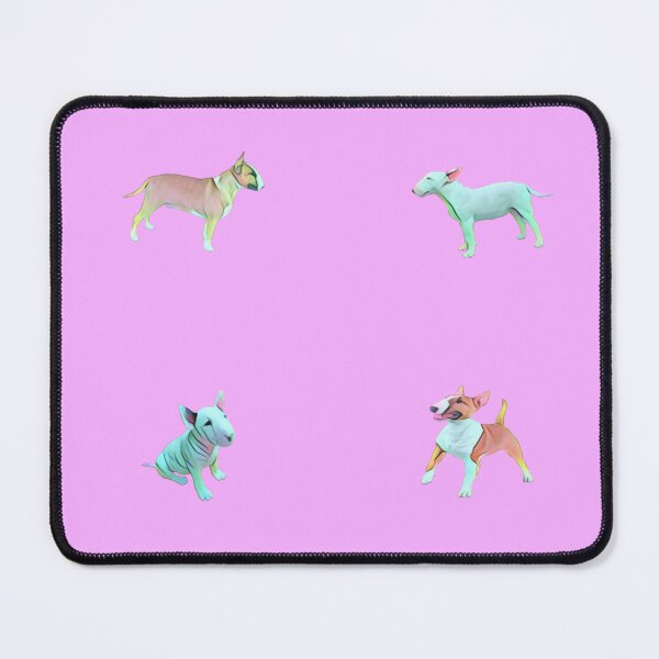 Item preview, Best Bull Terrier Mix Pattern and Sticker pack - Pink designed and sold by Dude Stuff.