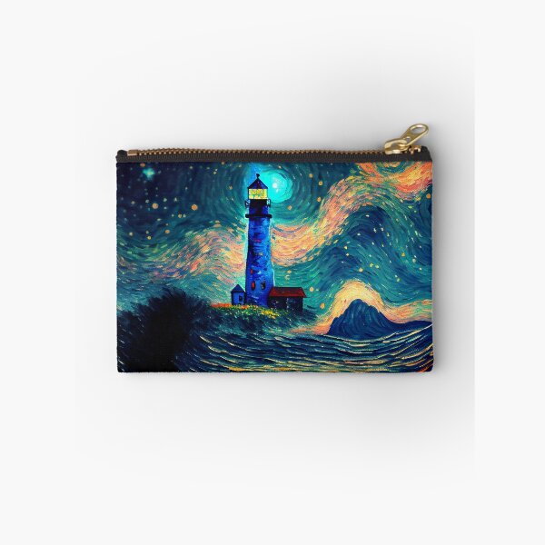 Item preview, The starry lighthouse, Lighthouse painting designed and sold by Christophe Henin.