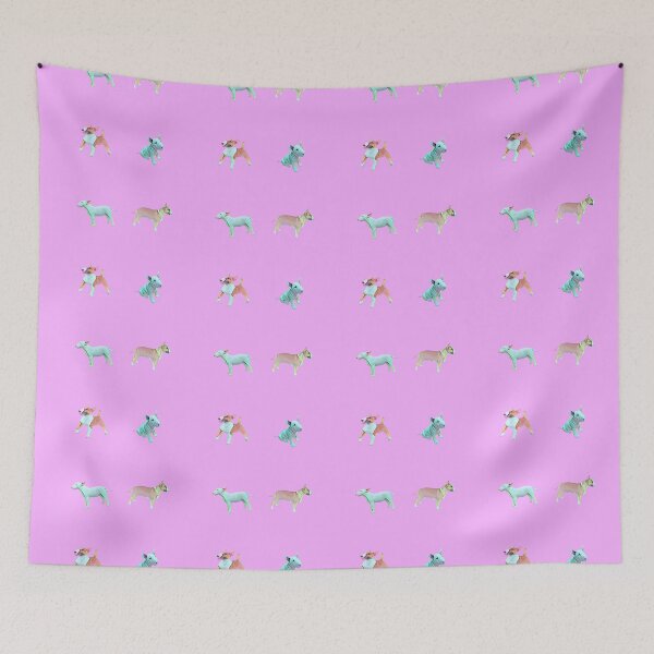 Item preview, Best Bull Terrier Mix Pattern and Sticker pack - Pink designed and sold by Dude  Stuff.