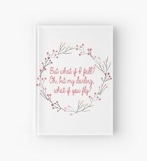 What if you fly | Peter Pan | Movie Quote Hardcover Journal
