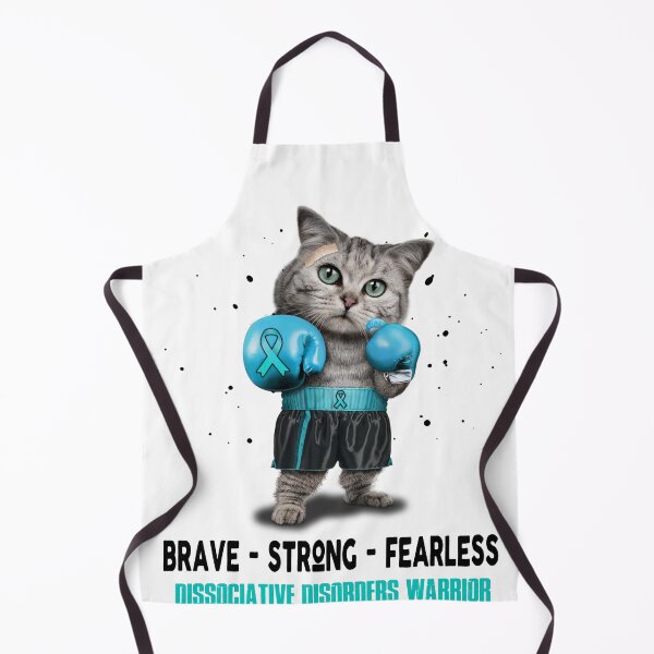 Item preview, Dissociative Disorders Warrior - BRAVE STRONG FEARLESS designed and sold by Berriosly.