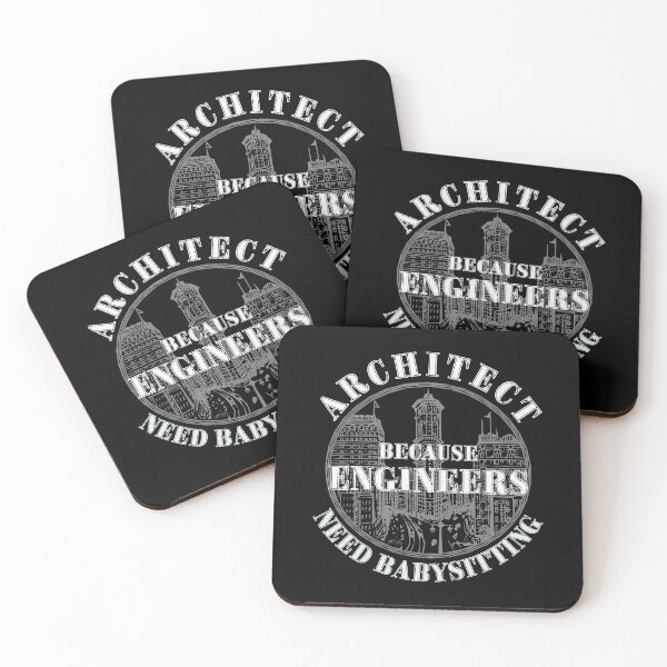 Item preview, Architect Because Engineers Need Babysitters   designed and sold by Novelty-Shirts.