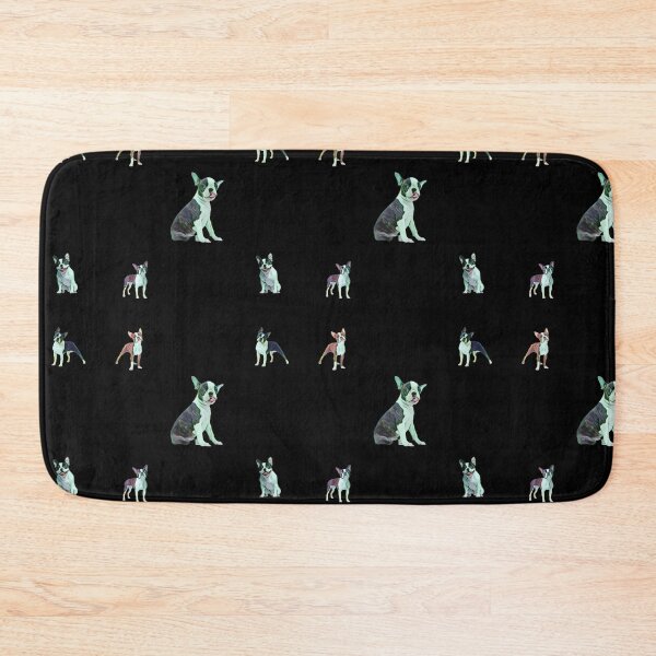 Item preview, Boston Terrier Pattern and Sticker pack - Black  designed and sold by Dude  Stuff.