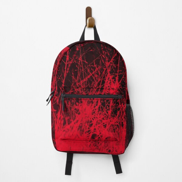Item preview, red black abstract grass designed and sold by fowons.