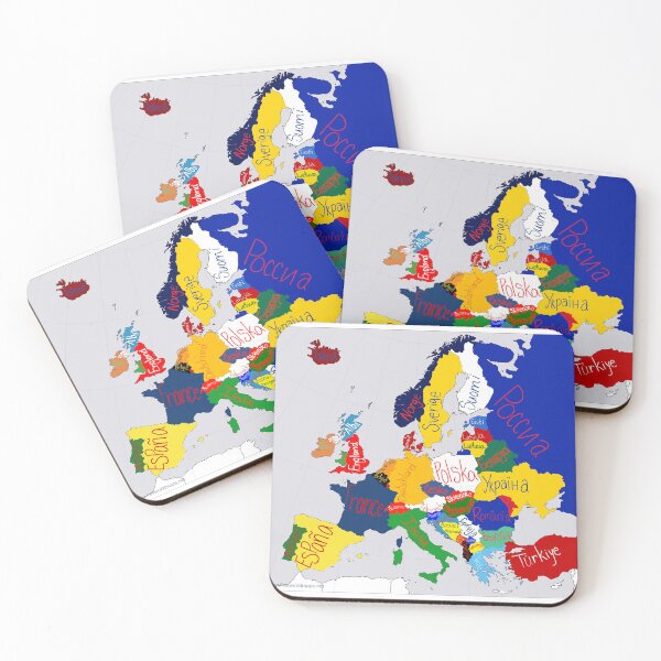 Item preview, Map of Europe designed and sold by kay6killer.