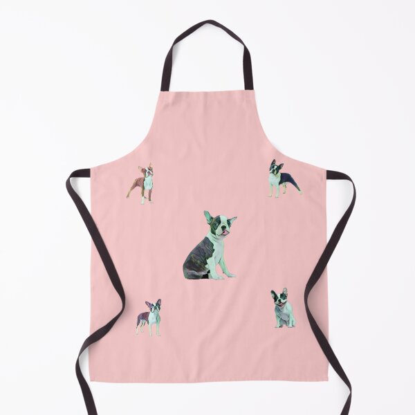 Item preview, Energetic Boston Terrier Mix Pattern and Sticker pack - Pink designed and sold by Dude Stuff.
