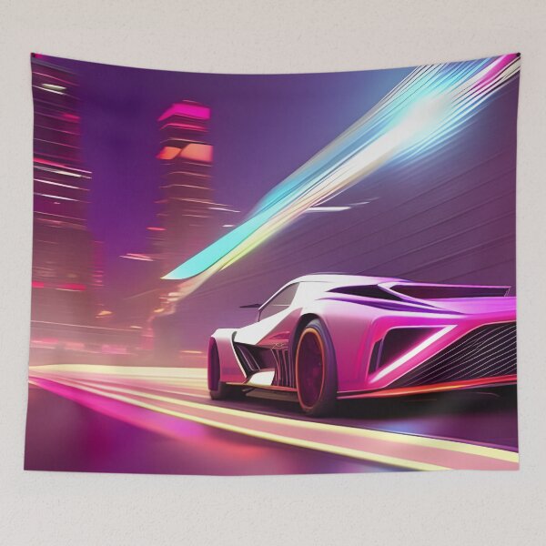 Item preview, Synth City Racer designed and sold by Mr-Saxon.