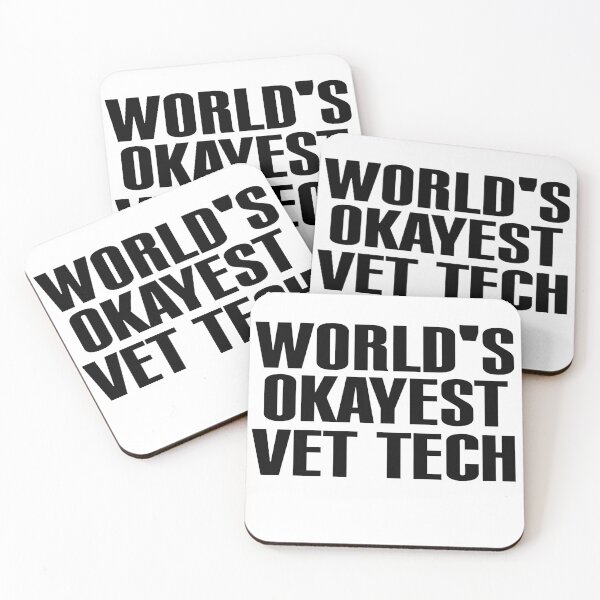 Item preview, world's okayest vet tech, Vet Tech for Men and Women, Show Your Passion with the World's Okayest Tee designed and sold by stapodstore.