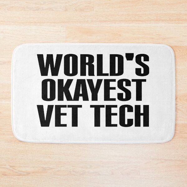 Item preview, world's okayest vet tech, Vet Tech for Men and Women, Show Your Passion with the World's Okayest Tee designed and sold by stapodstore.