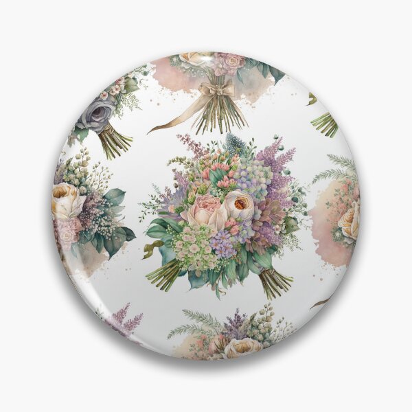 Item preview, Wedding Bouquets Watercolor Flowers designed and sold by ORIGENcreate.