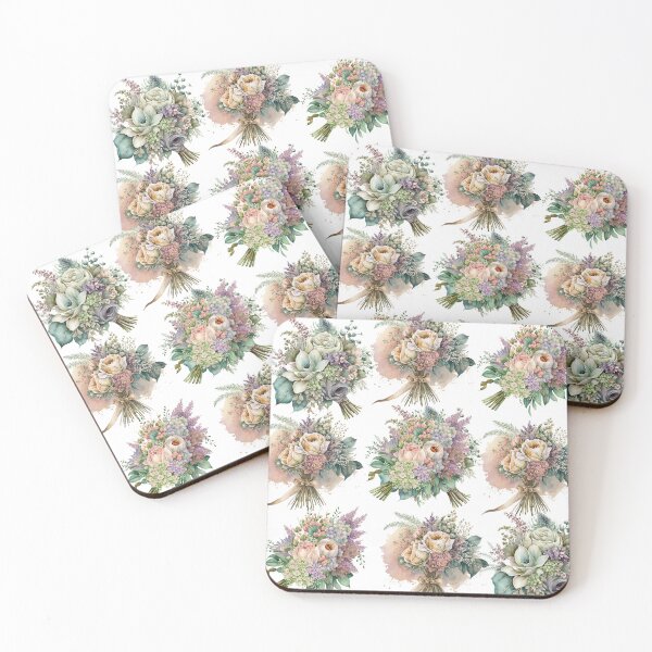 Item preview, Wedding Bouquets Watercolor Flowers designed and sold by ORIGENcreate.