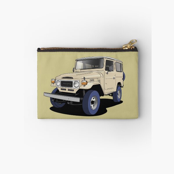 Item preview, Toyota Land Cruiser J40 4x4 truck in tan brown designed and sold by Webazoot Industries - Car Art.
