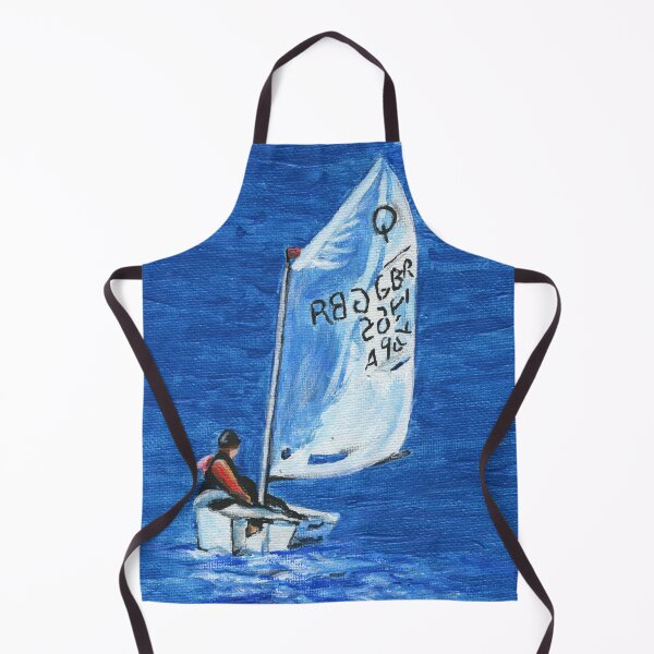Item preview, Racing Oppies: Optimist Sailing Dinghies at Trearddur Bay designed and sold by LymphomaLass.