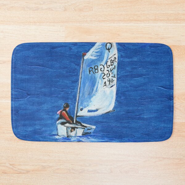 Item preview, Racing Oppies: Optimist Sailing Dinghies at Trearddur Bay designed and sold by LymphomaLass.
