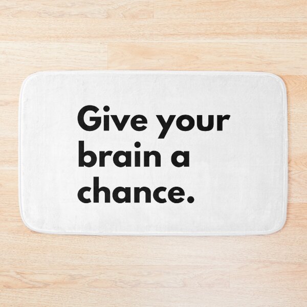 Item preview, Give your brain a chance. designed and sold by Dj Gavric998.