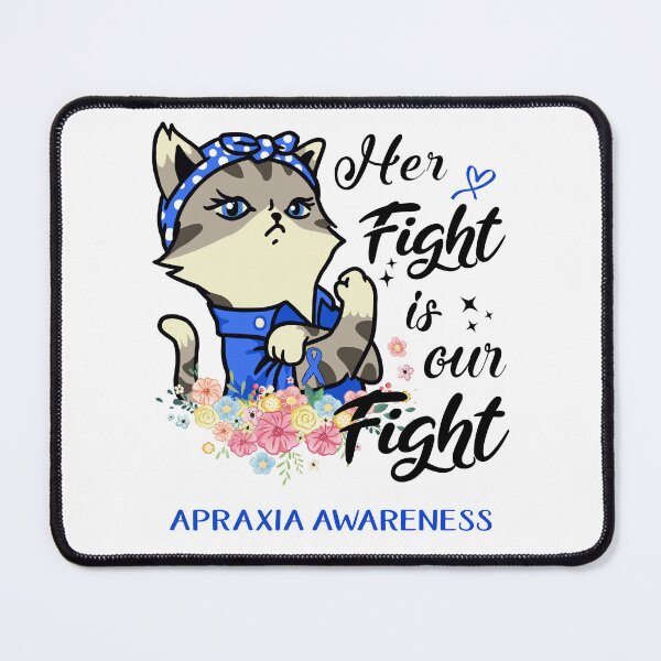 Item preview, Apraxia Awareness - Her Fight is our Fight designed and sold by RekaJoJo.