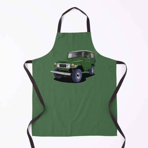 Item preview, Dark Green Toyota Land Cruiser J40 designed and sold by Webazoot Industries - Car Art.