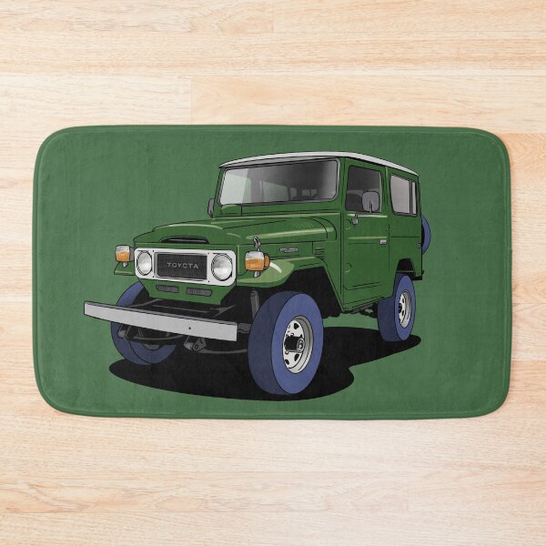 Item preview, Dark Green Toyota Land Cruiser J40 designed and sold by Webazoot Industries - Car Art.