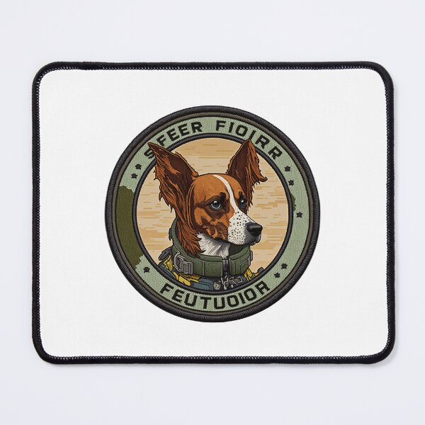 Item preview, Fighter Squadron Patch Dog Circular designed and sold by simplife-art.